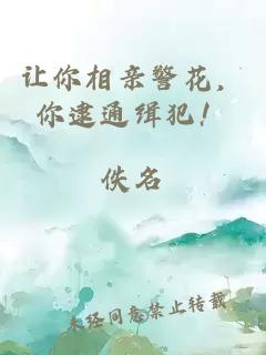 让你相亲警花，你逮通缉犯！