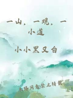 一山，一观，一小道