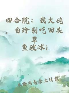 四合院：我大佬，白玲别吃回头草