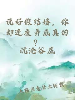 说好假结婚,你却连夜弄成真的?