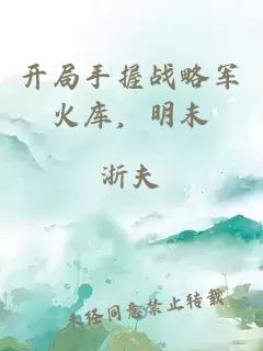 开局手握战略军火库，明末