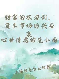 财富的双刃剑，资本市场的兴与衰