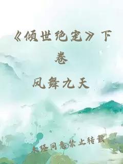 《倾世绝宠》下卷