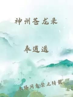 神州苍龙录