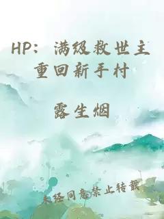 HP：满级救世主重回新手村