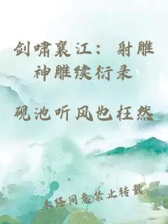 剑啸襄江：射雕神雕续衍录