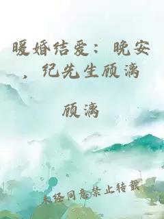暖婚结爱：晚安，纪先生顾漓