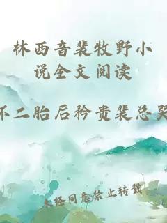 林西音裴牧野小说全文阅读