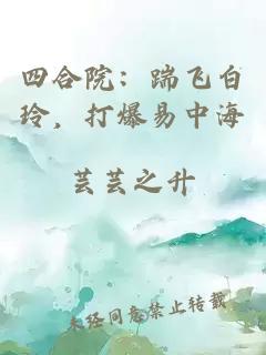 四合院：踹飞白玲，打爆易中海