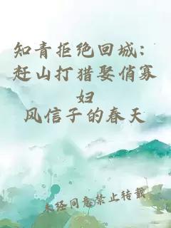 知青拒绝回城：赶山打猎娶俏寡妇