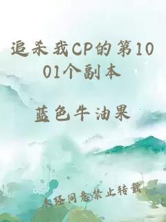 追杀我CP的第1001个副本