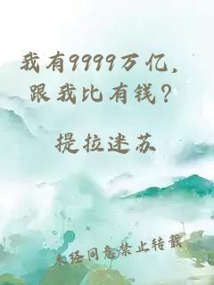 我有9999万亿，跟我比有钱？