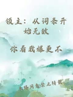 领主：从词条开始无敌