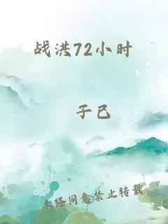 战洪72小时