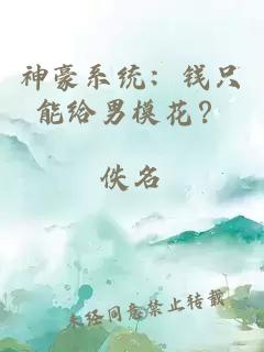 神豪系统：钱只能给男模花？
