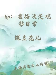 hp：霍格沃茨观影日常