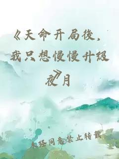 《天命开局後，我只想慢慢升级》