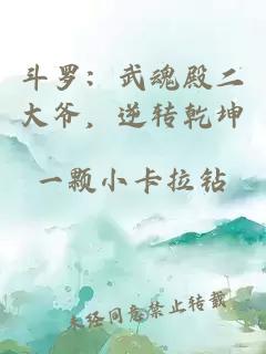 斗罗：武魂殿二大爷，逆转乾坤