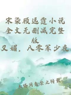 宋染顾远霆小说全文无删减完整版