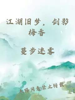 江湖旧梦，剑影梅香