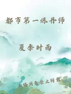 都市第一炼丹师