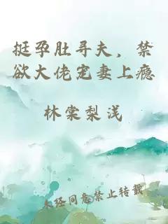 挺孕肚寻夫，禁欲大佬宠妻上瘾