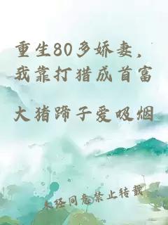 重生80多娇妻，我靠打猎成首富