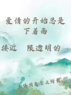 爱情的开始总是下着雨