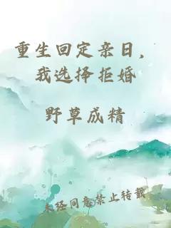重生回定亲日，我选择拒婚