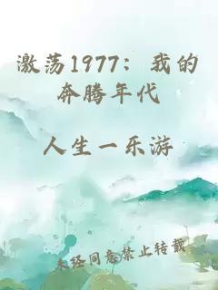 激荡1977：我的奔腾年代