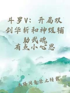 斗罗V：开局双剑华斩和神级辅助武魂